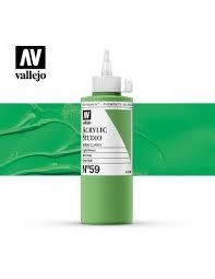 ACRÍLIC STUDIO VALLEJO 200ML 59-VERD CLAR | 8429551220590 | 22059 | Llibreria La Gralla | Llibreria online de Granollers