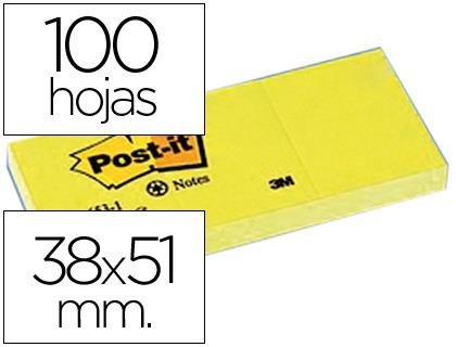 BLOC POST-IT 38MMX51MM 653-1 RECYCLED | 4054596722798 | 653-1 | Llibreria La Gralla | Llibreria online de Granollers