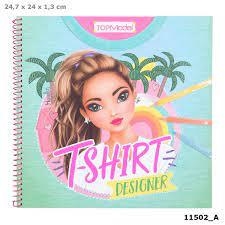 LLIBRETA TOP MODEL T-SHIRT COLOREAR DESIGNER | 4010070579456 | TOP11502A | Llibreria La Gralla | Llibreria online de Granollers