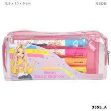 PORTATOT TOP MODEL DECO MARKER NEON COLORS | 4010070545000 | TOP3555 | Llibreria La Gralla | Librería online de Granollers