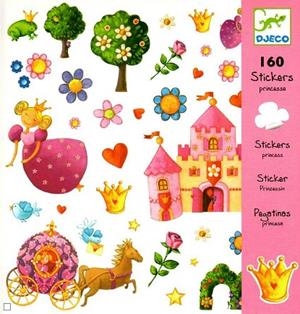 160 PEGATINAS DJECO DE PRINCESAS | 3070900088306 | TOTDJ08830 | Llibreria La Gralla | Llibreria online de Granollers