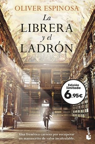 LIBRERA Y EL LADRÓN, LA (BOLSILLO) | 9788408243588 | ESPINOSA, OLIVER | Llibreria La Gralla | Llibreria online de Granollers