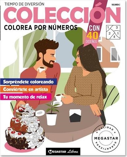 COLOREA POR NUMEROS 02 | 9789493247062 | VV.AA. | Llibreria La Gralla | Llibreria online de Granollers