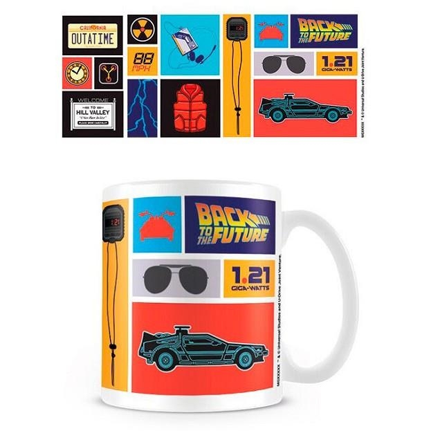 TAZA CERAMICA REGRESO AL FUTURO | 5050574258586 | PYRAMID | Llibreria La Gralla | Librería online de Granollers