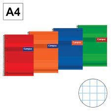 LLIBRETA NBOOK 5 A4 CAMPUS QUADRICULA 160 FULLES 70GR | 8426307780209 | M03042 | Llibreria La Gralla | Librería online de Granollers