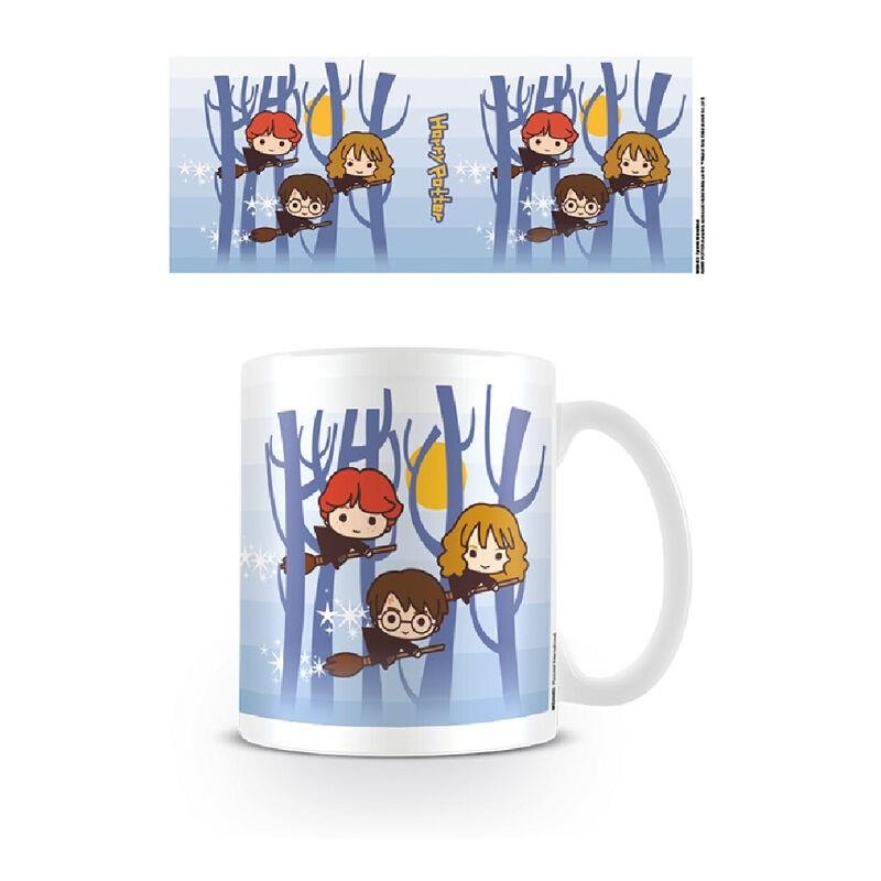 TAZA DESAYUNO HARRY POTTER CHIBI VOLANDO | 5050574244633 | PYRAMID | Llibreria La Gralla | Librería online de Granollers