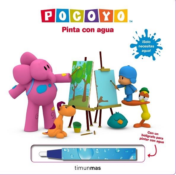 POCOYÓ. PINTA CON AGUA | 9788408236665 | VVAA | Llibreria La Gralla | Llibreria online de Granollers