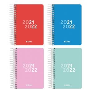 AGENDA ESCOLAR 21-22 ENRI 15X21 SV CATALA | 8412771039585 | 400149625 | Llibreria La Gralla | Llibreria online de Granollers