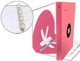 CARPESA 4 ANELLES ANTARTIK ROSA PASTEL | 8423473888548 | 88854 | Llibreria La Gralla | Librería online de Granollers