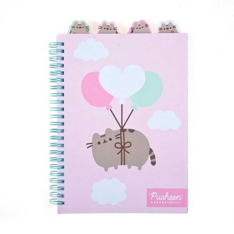 LIBRETA A5 PUSHEEN THE CAT ROSA | 5055918650231 | BUS7805405023 | Llibreria La Gralla | Librería online de Granollers
