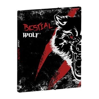 CARPETA SEPARADORS BESTIAL WOLF NEGRA | 8422829656206 | BUS2000805370 | Llibreria La Gralla | Librería online de Granollers
