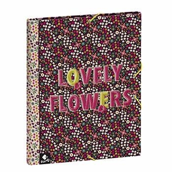 CARPETA SOLAPES LOVE BUSQUETS LOVELY FLOWERS | 8422829656336 | BUS2001109580 | Llibreria La Gralla | Llibreria online de Granollers