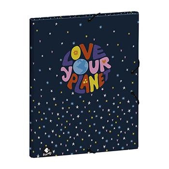 CARPETA SOLAPES LOVE BUSQUETS LOVE YOUR PLANET  | 8422829656350 | BUS2001109600 | Llibreria La Gralla | Librería online de Granollers