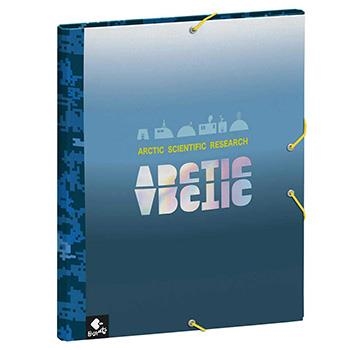 CARPETA SOLAPES LOVE BUSQUETS ARCTIC BLAVA | 8422829656367 | BUS2001109610 | Llibreria La Gralla | Llibreria online de Granollers