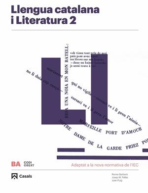 LLENGUA CATALANA I LITERATURA 2 BA 2020 | 9788421867020 | VARIOS AUTORES | Llibreria La Gralla | Llibreria online de Granollers