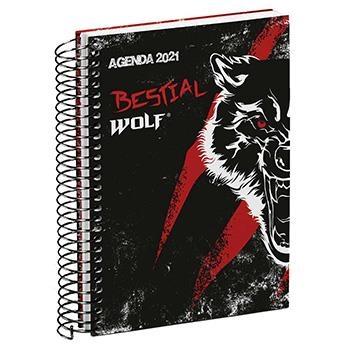 AGENDA ESCOLAR 2021-22 BESTIAL WOLF | 8422829656862 | BUS200795370 | Llibreria La Gralla | Llibreria online de Granollers