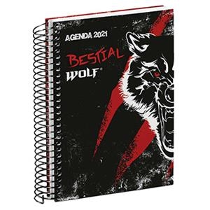 AGENDA ESCOLAR 2021-22 BESTIAL WOLF | 8422829656862 | BUS200795370 | Llibreria La Gralla | Llibreria online de Granollers