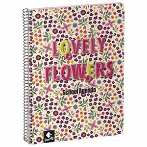 AGENDA ESCOLAR 2021-22 LOVELY FLOWERS | 8422829656879 | BUS2007909580 | Llibreria La Gralla | Llibreria online de Granollers
