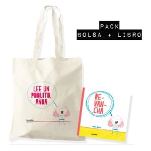 REVANCHA + BOLSA LEE UN POQUITO, ANDA | 9788418284243 | BONITA RAQUEL | Llibreria La Gralla | Librería online de Granollers