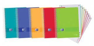 LLIBRETA A4 OXFORD EUROPEAN BOOK 8 COLORS LIVE&GO COLORS VIUS 90 GR | 8412771038953 | 400149423 | Llibreria La Gralla | Librería online de Granollers