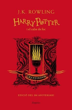 HARRY POTTER I EL CALZE DE FOC (GRYFFINDOR) | 9788417879952 | ROWLING, J.K. | Llibreria La Gralla | Llibreria online de Granollers