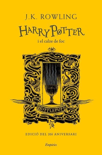 HARRY POTTER I EL CALZE DE FOC (HUFFLEPUFF) | 9788417879969 | ROWLING, J.K. | Llibreria La Gralla | Llibreria online de Granollers