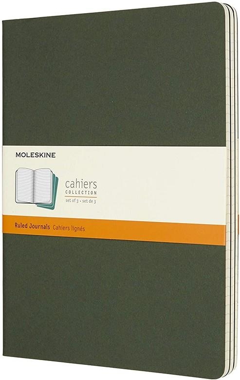 LLIBRETA MOLESKINE CAHIER VERDE MIRTILO XL RATLLES | 8055002855334 | MOLESKINE | Llibreria La Gralla | Llibreria online de Granollers