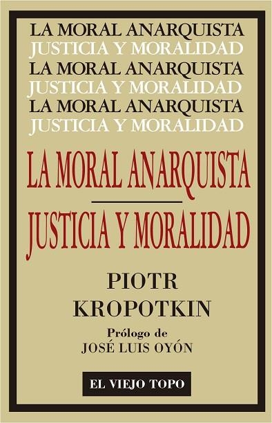 MORAL ANARQUISTA, LA | 9788416995141 | KROPOTKIN, PIOTR | Llibreria La Gralla | Librería online de Granollers