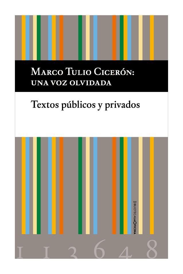 CICERÓN, UNA VOZ OLVIDADA | 9788412113648 | CICERÓN, MARCO TULIO | Llibreria La Gralla | Llibreria online de Granollers