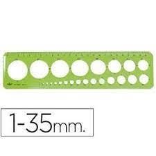 PLANTILLA CERCLES 1-35 | DOM156000 | DOM156000 | Llibreria La Gralla | Librería online de Granollers