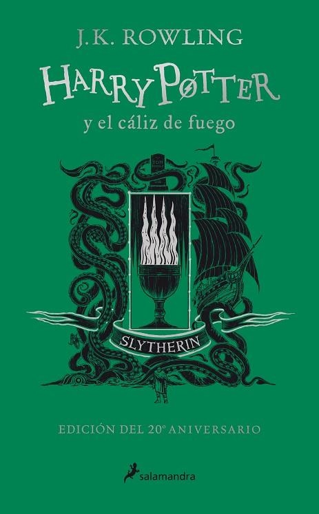 HARRY POTTER Y EL CÁLIZ DE FUEGO (EDICIÓN SLYTHERIN DEL 20º ANIVERSARIO) (HARRY | 9788418174377 | ROWLING, J.K. | Llibreria La Gralla | Librería online de Granollers