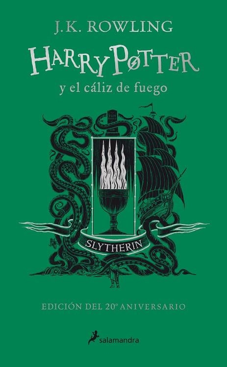 HARRY POTTER Y EL CÁLIZ DE FUEGO (EDICIÓN SLYTHERIN DEL 20º ANIVERSARIO) (HARRY | 9788418174377 | ROWLING, J.K. | Llibreria La Gralla | Llibreria online de Granollers