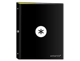 CARPESA ANTARTIK 4 ANELLES DE 25MM RODONES NEGRA | 8423473638389 | 63838 | Llibreria La Gralla | Llibreria online de Granollers