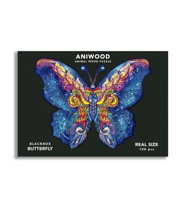 PUZLE ANIWOOD PAPALLONA 100 PECES | 7263679232186 | ANIWOOD | Llibreria La Gralla | Librería online de Granollers