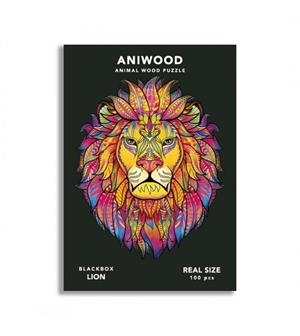 PUZLE ANIWOOD LLEÓ 100 PECES | 7263679231882 | ANIWOOD | Llibreria La Gralla | Llibreria online de Granollers