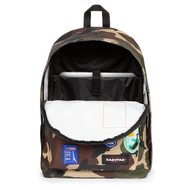 MOTXILLA EASTPAK OUT OF OFFICE PATCHED CAMO | 195436326395 | EASEK000767K521 | Llibreria La Gralla | Llibreria online de Granollers