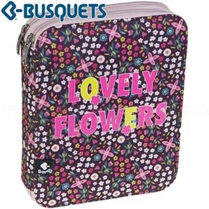 PLUMIER DOBLE BUSQUETS LOVELY FLOWERS | 8422829655865 | BUS180729580 | Llibreria La Gralla | Llibreria online de Granollers