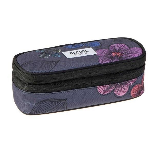 PORTATOT OVALAT BECOOL FLORS | 8422829657180 | BUS190109642 | Llibreria La Gralla | Llibreria online de Granollers