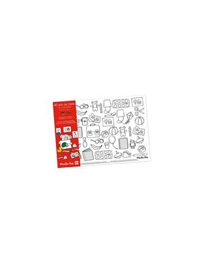 PACK 40 ESTOVALLES PER ACOLORIR POPIPOP | 3575676616130 | MOULIN ROTY | Llibreria La Gralla | Librería online de Granollers