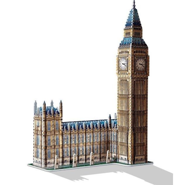 PUZZLE WREBBIT 3D BIG BEN 890 PECES | 6655410200256 | WREBBIT | Llibreria La Gralla | Llibreria online de Granollers