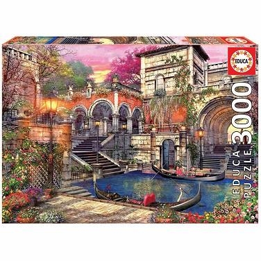 PUZZLE EDUCA 3000 PECES ROMANCE EN VENECIA | 8412668163201 | EDUCA | Llibreria La Gralla | Llibreria online de Granollers