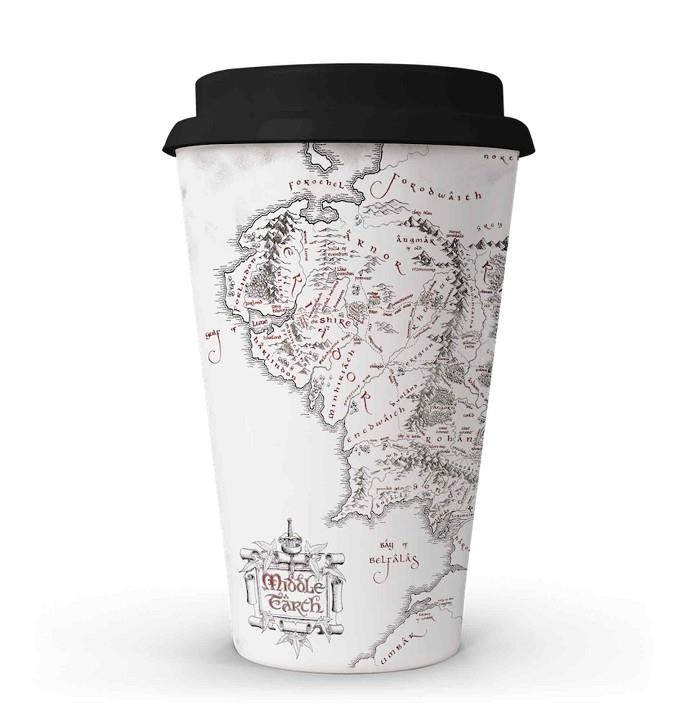 VASO CAFE MIDDLE EARTH EL SEÑOR DE LOS ANILLOS | 8435450251498 | SD TOYS | Llibreria La Gralla | Librería online de Granollers