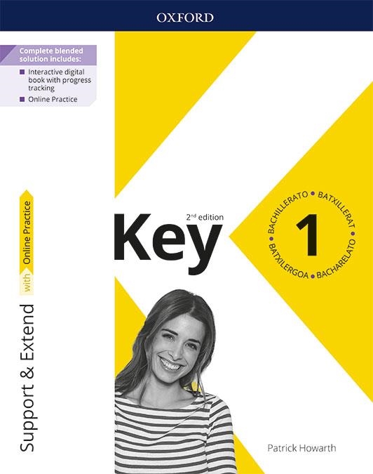 KEY TO BACHILLERATO 1. SUPPORT &EXTEND PACK. 2 EDITION | 9780194832243 | HOWARTH, PATRICK | Llibreria La Gralla | Librería online de Granollers