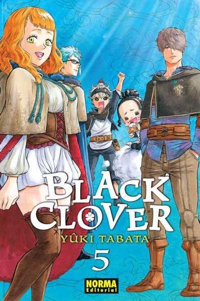 BLACK CLOVER 5 | 9788467928020 | TABATA, YUUKI | Llibreria La Gralla | Librería online de Granollers