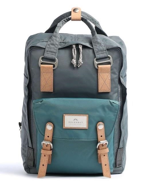 MOTXILLA DOUGHNOUT MACAROON JUNGLE GRIS FOSC TURQUESA FOSC | 4895222507460 | PEPD010JG0453F | Llibreria La Gralla | Librería online de Granollers