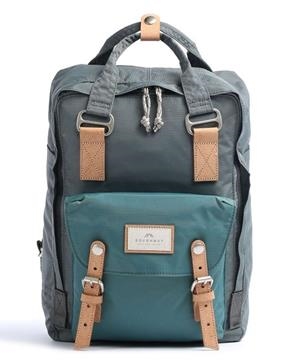 MOTXILLA DOUGHNOUT MACAROON JUNGLE GRIS FOSC TURQUESA FOSC | 4895222507460 | PEPD010JG0453F | Llibreria La Gralla | Librería online de Granollers