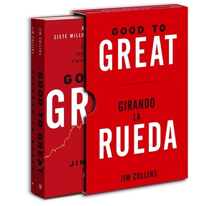 ESTUCHE GOOD TO GREAT + GIRANDO LA RUEDA | 9788417963194 | COLLINS, JIM | Llibreria La Gralla | Llibreria online de Granollers