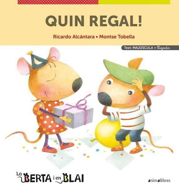 QUIN REGAL! (MAJÚSCULES + LLIGADA) | 9788418592331 | ALCÁNTARA, RICARDO | Llibreria La Gralla | Llibreria online de Granollers