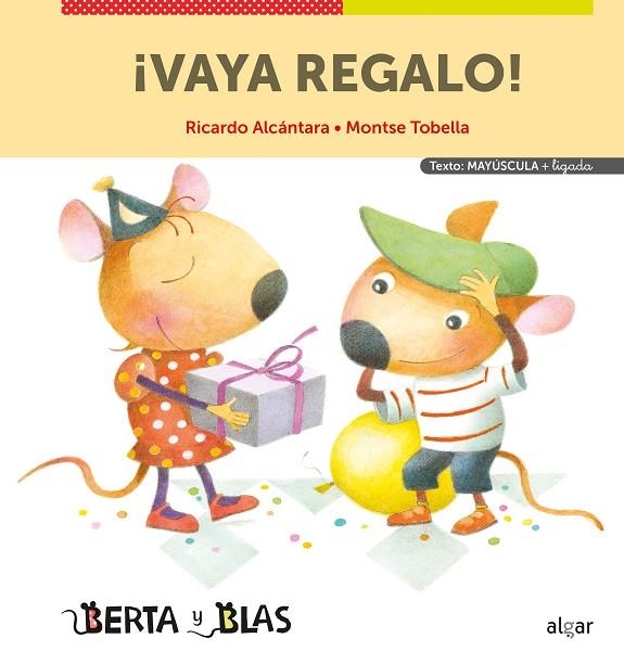 VAYA REGALO! (MAYÚSCULAS + LIGADA) | 9788491425236 | ALCÁNTARA, RICARDO | Llibreria La Gralla | Llibreria online de Granollers