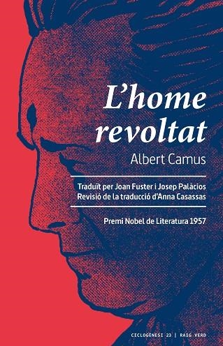 HOME REVOLTAT, L' | 9788417925666 | CAMUS, ALBERT | Llibreria La Gralla | Llibreria online de Granollers